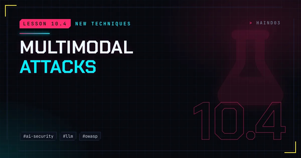 Multimodal attacks