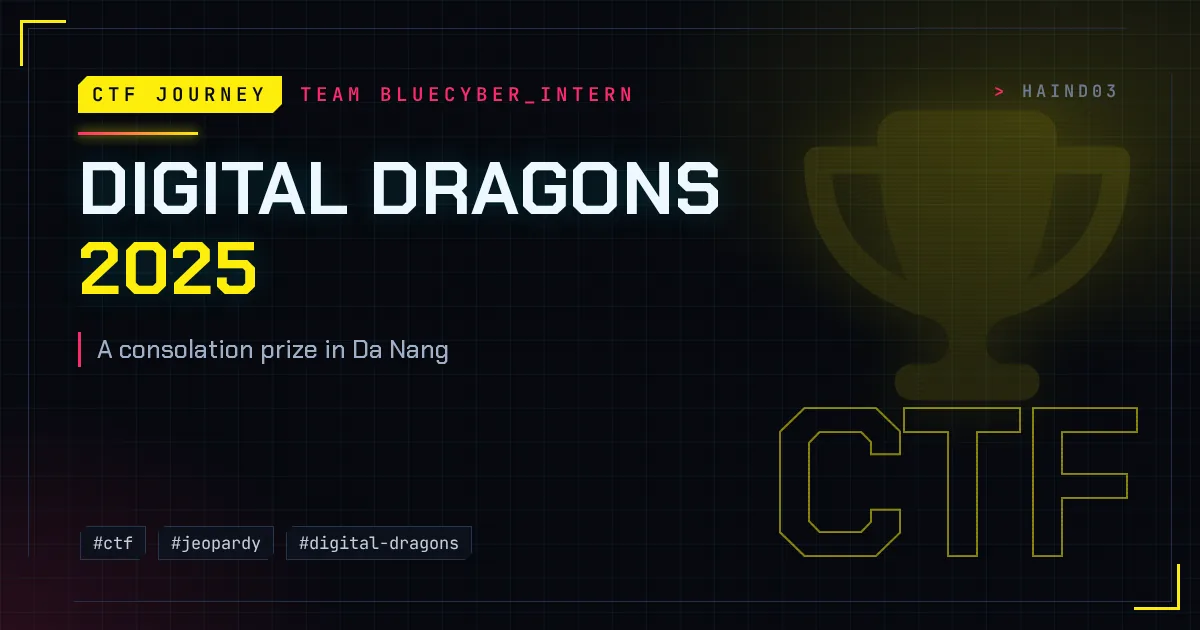 Digital Dragons 2025: a consolation prize in Da Nang