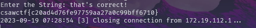rebug1 debugging, result